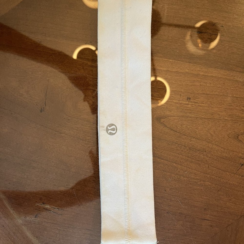 lululemon Women's White Headband
